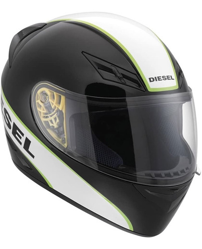 Casco Integral Agv Diesel Hi-jack Verde O Rojo