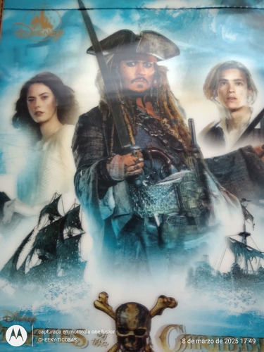 Disney Piratas Del Caribe Bolsa De Compras Reutilizable