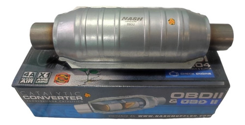 Catalizador Obd2 9304 Nash Redondo 2 Sustrato Boq. 2.0 L. 15