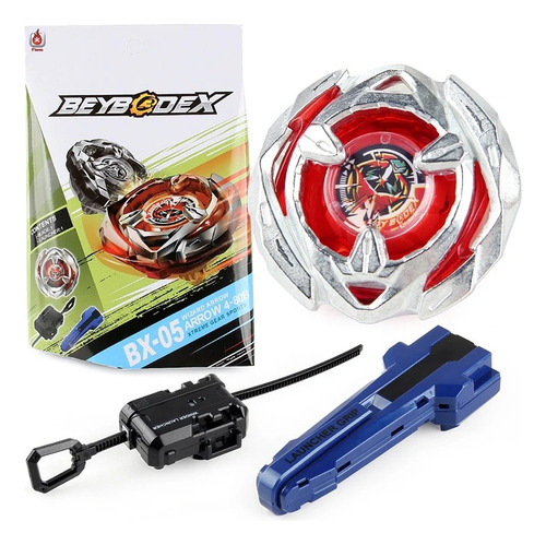 Beyblade X Bx-05 Wizard Arrow Con Lanzador Y Launcher Grip