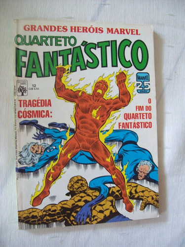 Grandes Heróis Marvel Nº 12: Quarteto Fantástico - 1986