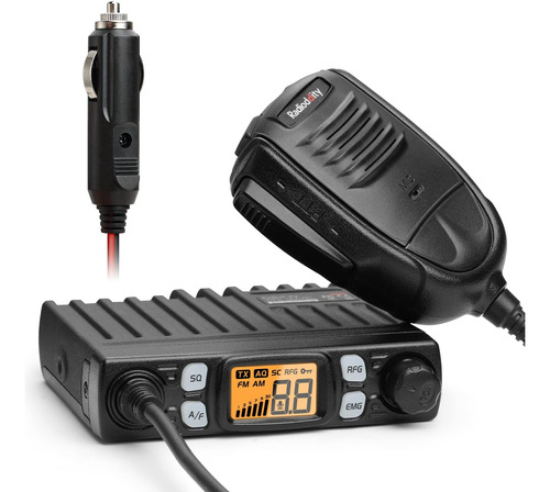 Radioddity Cb-27 Pro Cb Radio Mini Móvil De 40 Canales Con C