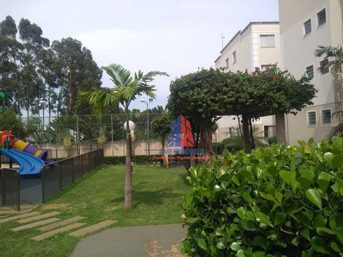 Apartamento Com 2 Dormitórios À Venda, 52 M² Por R$ 190.000 - Cond. Spazio Aramis - Jardim Progresso - Americana/sp - Ap0396