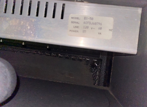 Crate Amplificador Baixo Bx50 Made Usa Raridade Mostruario