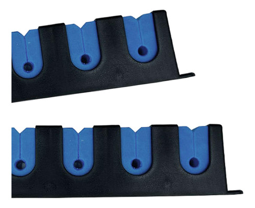 Soportes Horizontales Para Cañas De Pescar, Estantes Azul