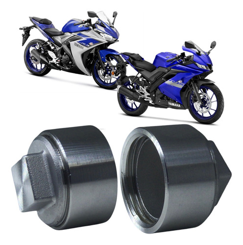 Difusor Manual De Inox Escapamento Yamaha R3 E R15 1pol