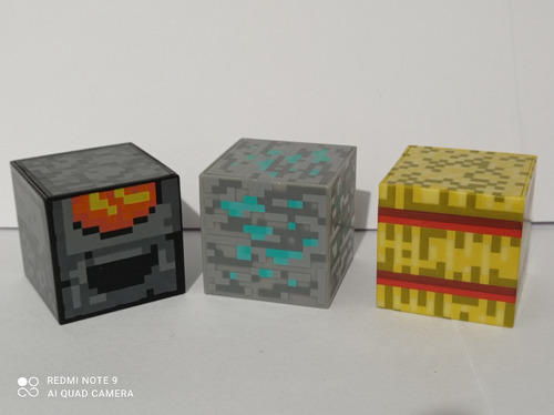 Figuras 3 Cubos Diferentes Minecraft