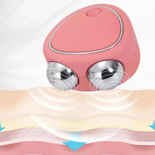 Mini Masajeador Microcorriente Facial Portatil Rejuvenecedor Rosa