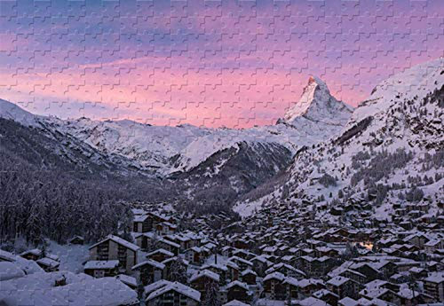 Matterhorn De Zermatt Suiza Rompecabezas De 500 Piezas Rompe