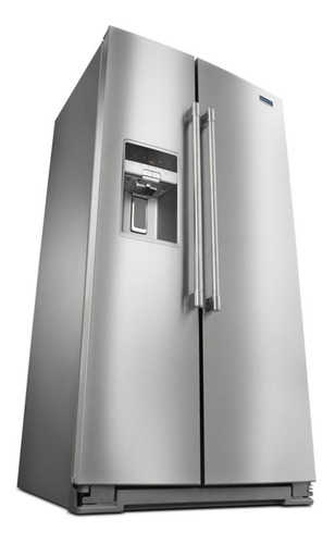 Refrigerador con freezer Maytag MD7816S color acero inoxidable con capacidad de 724L