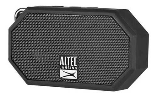 Bocina Altec Lansing Mini H20 3 IMW258 portátil con bluetooth waterproof negra 