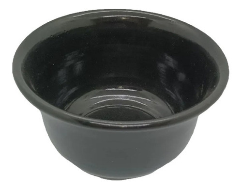 Cazuela Enlozada Negro Liso Bowl Individual Enlozado 14 Cm 