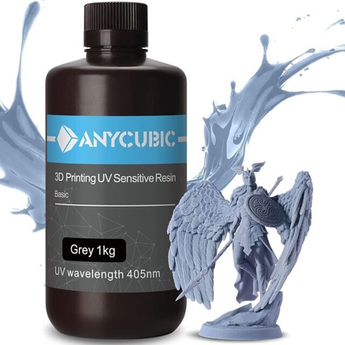 Resina Para Impresión 3d Anycubic Grey 1kg