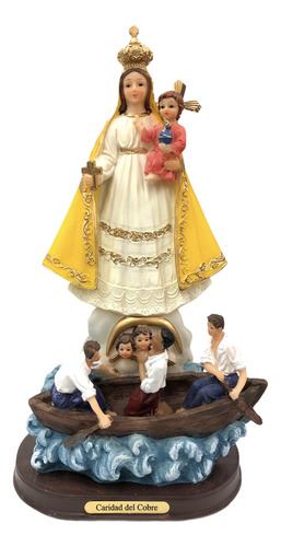 Virgen Caridad Cobre 12  Estatua Nuestra Señora Regalo