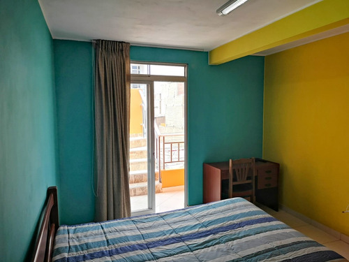 Habitacion Amoblada En Los Olivos, Incluye Servicios