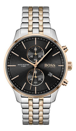 Reloj Hugo Boss Associate 1513840 De Acero Inox. Para Hombre