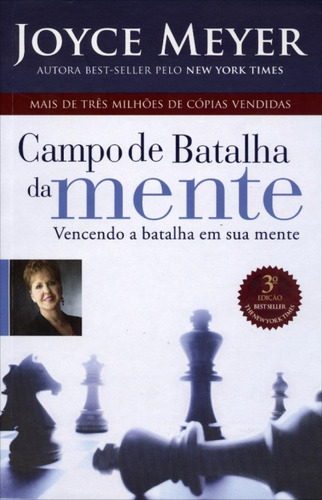 Campo de Batalha da Mente, de Joyce Meyer. Editora Bello, capa mole em português