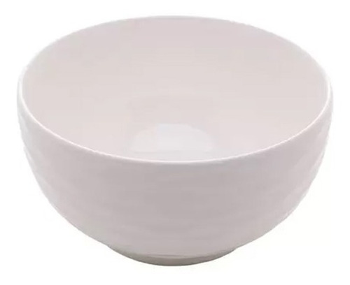 6 Bowls Branco De Porcelana 12x6.5cm - Modelo Balloon - Lyor