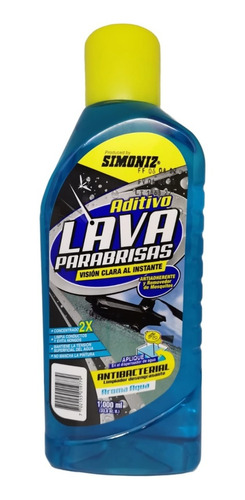 Liquido Antibacterial Lava Parabrisas Simoniz Rendidor 