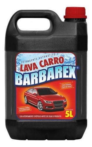 Shampoo Para Lava Carro Barbarex 5l (rende Muito Mais)