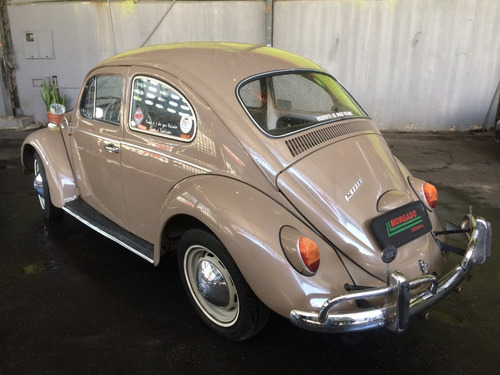 Imagem 2 de 14 de Vw Fusca 1968 Placa Preta