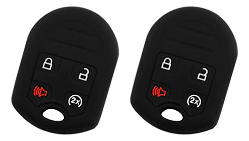 2 Key Fob Keyless Entry Remote Cover Protector For Ford...