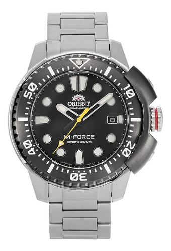 Orient M-force Ac0l Reloj De Buceo De 200 Metros Con Cuerda
