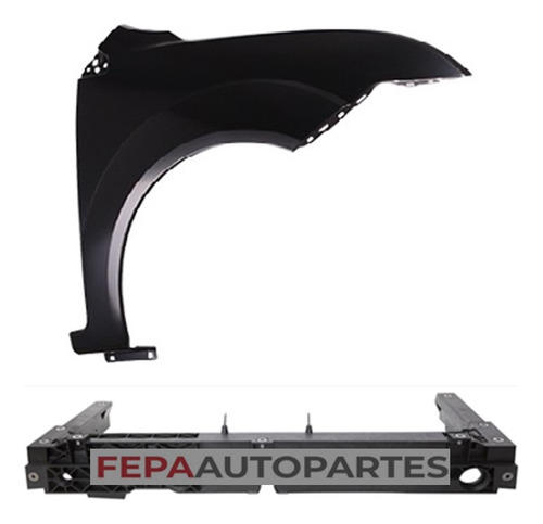 Guardabarro Delantero Ford Fiesta One Max 2010 / 2013 St