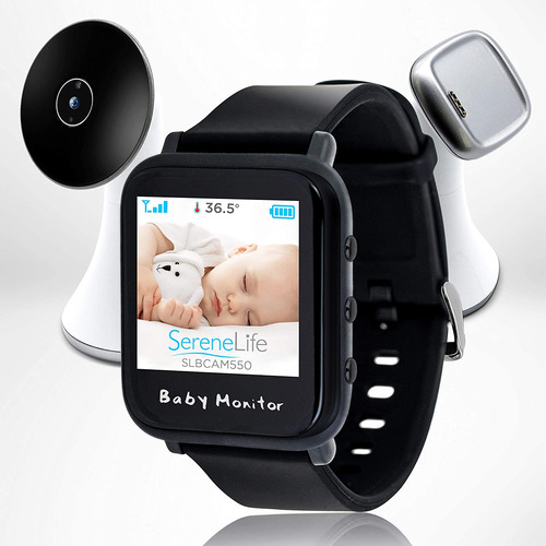 Monitor De Bebé Con Reloj Inteligente Serenelife Slbcam550
