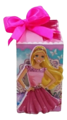 17 Cajitas # Milk Box De Barbie 