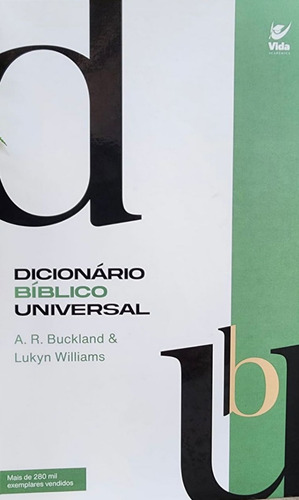Livro Dicionário Bíblico Universal A. R. Buckland
