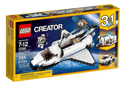 Lego Creador Space Shuttle Explorer 31066 Building Kit (285