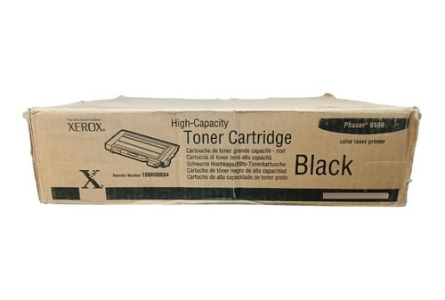 Cartucho De Toner Xerox 106r00684 Negro Alta Capacidad Nuevo