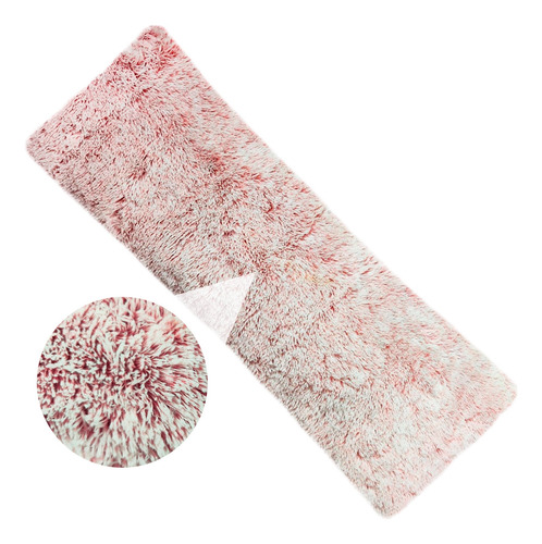 Almohada Cojín Decorativo Abrazable Pelo Largo Suave Esquima Rosa