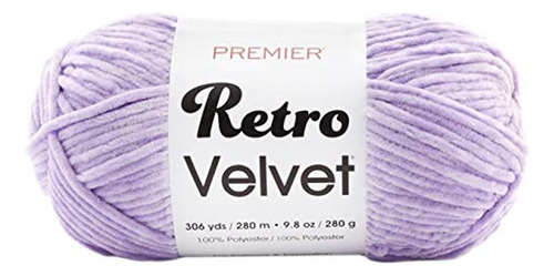 Premier Yarns Lavender Yarn Retro Velvet