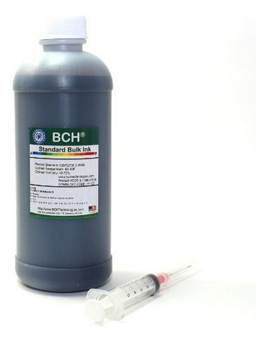 Tinta De Recarga Bch Estándar Negro 500 Ml - Epson.