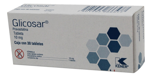 Glicosar 30 Tabletas 10mg