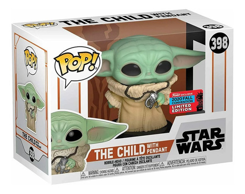 Figura De Baby Yoda Funko Pop Star Wars De Juguete N.° 389