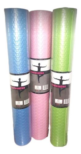 Mat De Yoga Grande Tapete Ecológico Eva 190cm X 92cm X 8mm