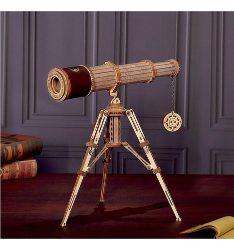 Rompecabezas 3d Para Adultos Telescopio Monocular Modelo Diy
