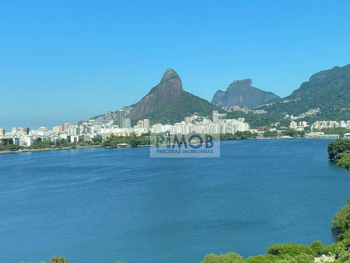 Imagem 4 de 27 de Espetacular Apartamento Com Vista Panorâmica E Com 4 Quartos À Venda, 200 M² Por R$ 4.700.000 - Lagoa - Rio De Janeiro/rj - Ap1309