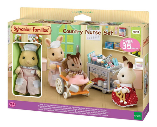 Sylvanian Families Conjunto Enfermeira Do Campo Epoch 5094