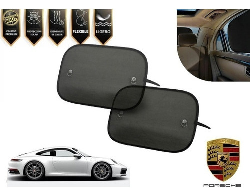 2x Cubresol Auto Parasol Ventana Trasera Carrera 4 2020