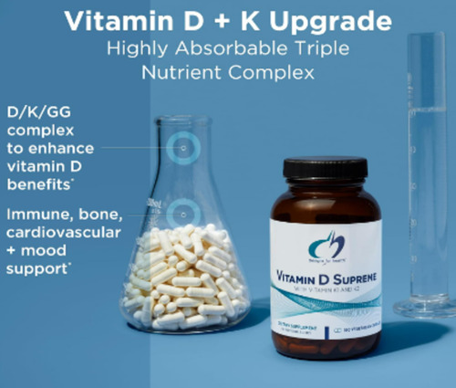 Designs For Health | Vitamina D Supreme | 30 Cápsulas