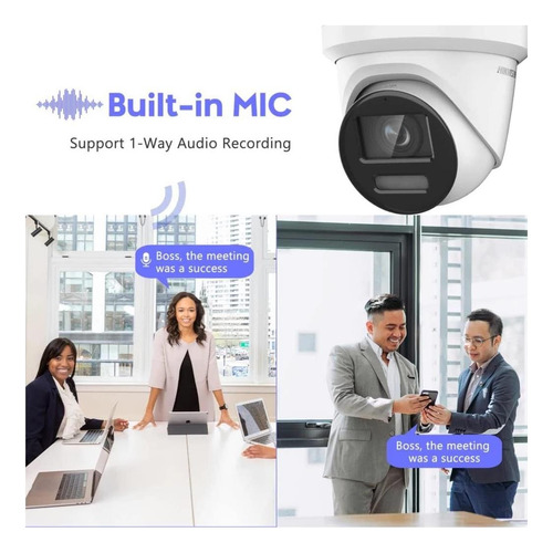 Hikv Ds-2cd2387g2h-liu 2,8mm 4k 8mp Smart Hybrid Color Light