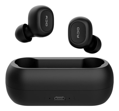 Fone De Ouvido Sem Fio Qcy T1c Preto