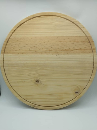 Tabla De Madera Para Pizza De 42 X 2 Cm.