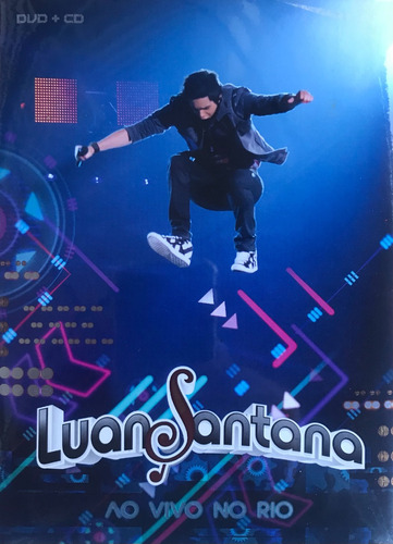 Luan Santana Ao Vivo No Rio - Dvd + Cd Promocional - Raro