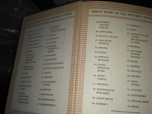 Inglès.oxford.great Books Of The Western World Filosofia (Usado)