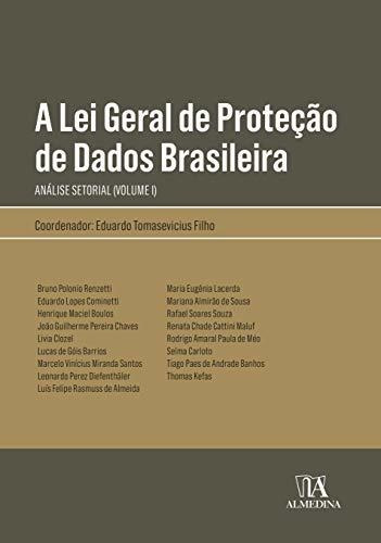 Libro A Lei Geral De Proteção De Dados Brasileira Uma Anális